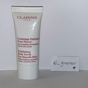 Sealed Clarins Exfoliating Body Scrub For Smooth Skin